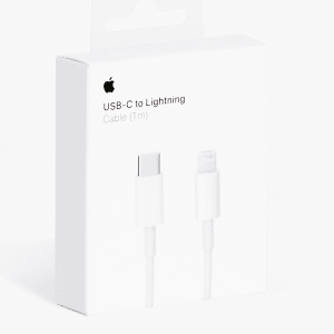 Apple Ladekabel Lightning auf USB-C, Länge 1m, weiß Apple Ladekabel Lightning auf USB-C, Länge 1m, weiß