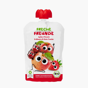 Freche Freunde Bio Quetschie Pfirsich 100g Freche Freunde Bio Quetschie Pfirsich 100g