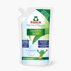 Frosch Flüssigseife Sensitiv Nachfüllpack 500ml Frosch Flüssigseife Sensitiv Nachfüllpack 500ml