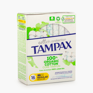 Tampax Bio coton protection régulier (x16) Tampax Bio coton protection régulier (x16)
