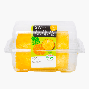Rewe To Go Obst Sweet Ananas 400g Rewe To Go Obst Sweet Ananas 400g