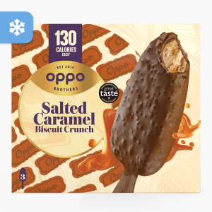 Oppo Salted Caramel Sticks 3x80ml Oppo Salted Caramel Sticks 3x80ml