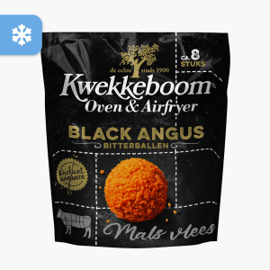 Kwekkeboom Oven Black Angus Bitterballen 8 st 240g Kwekkeboom Oven Black Angus Bitterballen 8 st 240g