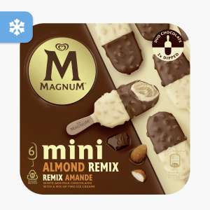 Magnum mini Almond Remix 6st Magnum mini Almond Remix 6st