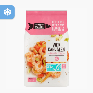 Vismarine Wokgarnalen Rauw & Gepeld 450g Vismarine Wokgarnalen Rauw & Gepeld 450g