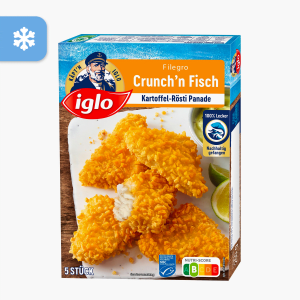 Iglo Filegro Crunch'n Fisch 250g (5 Stück)