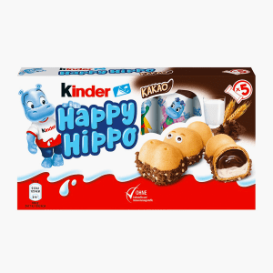 Kinder Happy Hippo Cacao 104g (5x20,7g) Kinder Happy Hippo Cacao 104g (5x20,7g)