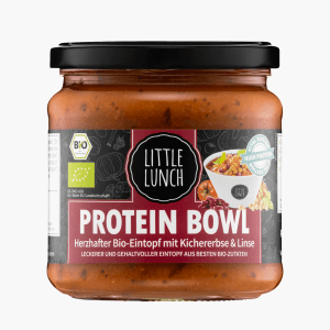 Little Lunch Bio Protein Bowl mit Kichererbse und Linsen 350ml Little Lunch Bio Protein Bowl mit Kichererbse und Linsen 350ml