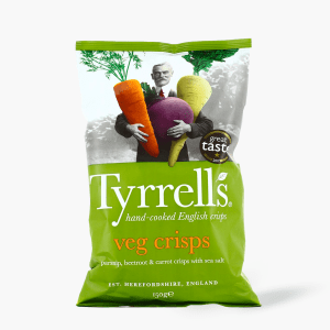 Tyrrell's - Chips veg de légumes (150g) Tyrrell's - Chips veg de légumes (150g)