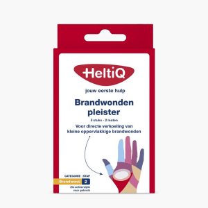 HeltiQ Brandwondenpleister 5 St. HeltiQ Brandwondenpleister 5 St.