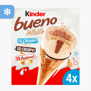 Kinder Bueno Eis White 360ml (4x90ml) Kinder Bueno Eis White 360ml (4x90ml)