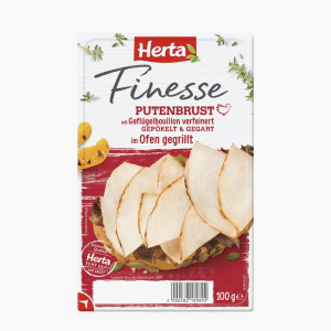 Herta Finesse Putenbrust Gegrillt 100g Herta Finesse Putenbrust Gegrillt 100g