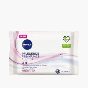 Nivea 3In1 Pflegende Reinigungstücher Nivea 3In1 Pflegende Reinigungstücher