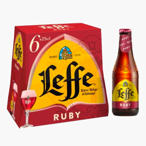Leffe - Ruby 5° (6x25cl) Leffe - Ruby 5° (6x25cl)