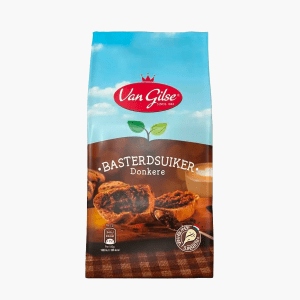 Van Gilse Donkere Basterdsuiker 600g Van Gilse Donkere Basterdsuiker 600g