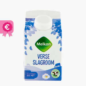 Melkan Slagroom 35% 250ml Melkan Slagroom 35% 250ml
