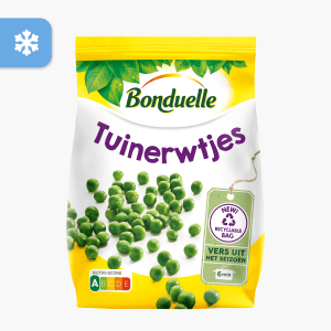 Bonduelle Tuinerwtjes Extra Fijn Diepvries 400g Bonduelle Tuinerwtjes Extra Fijn Diepvries 400g