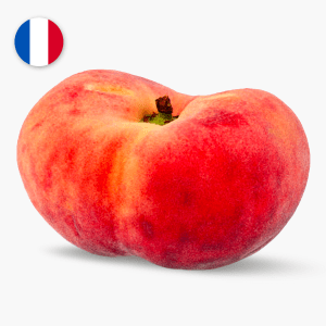 Pêche plate - 1 pce (France) Pêche plate - 1 pce (France)