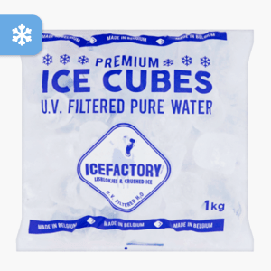 Ice Factory Ice Cubes 1kg Ice Factory Ice Cubes 1kg