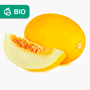 Melon jaune bio - 1 pce (Espagne) Melon jaune bio - 1 pce (Espagne)