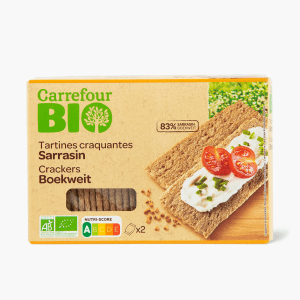 Céréal Bio Galettes Boulgour & Sarrasin à l'Emmental - Végétarien et Bio -  Simple et Rapide à Réchauffer - 200g (2 x 100g) - 189250 : :  Epicerie