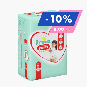 Soldes Pampers Baby Dry Pants T4 (9-15 kg) 2024 au meilleur prix sur