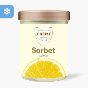 Creme de la Creme Citroen Sorbet 500ml Creme de la Creme Citroen Sorbet 500ml