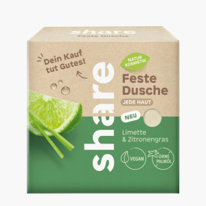 Feste Dusche Share Limette 60g Feste Dusche Share Limette 60g