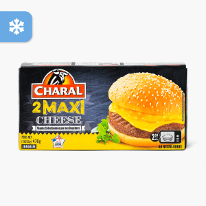 Charal - Maxi cheeseburger (470g) Charal - Maxi cheeseburger (470g)