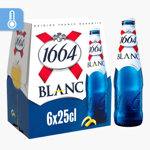 1664 - Blanche 5° (6x25cl) 1664 - Blanche 5° (6x25cl)