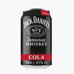 Jack Daniel's Tennessee Whiskey & Cola 10% vol. 0,33l Dose Jack Daniel's Tennessee Whiskey & Cola 10% vol. 0,33l Dose