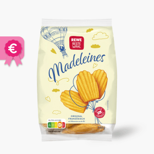 REWE Beste Wahl Madeleines 250g REWE Beste Wahl Madeleines 250g