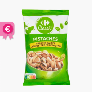 Cacahuètes grillées et salées SIMPL : le sachet de 250g à Prix Carrefour