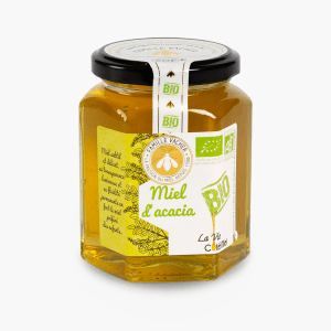 Miel d'acacia de France 375g - Famille Vacher