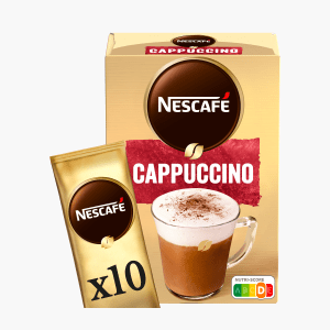 Nescafé Cappuccino Vanille, Café soluble, Boîte 310g - Lot de 5 Boîtes :  : Epicerie