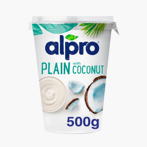Alpro - Dessert végétal soja nature noix de coco (500g) Alpro - Dessert végétal soja nature noix de coco (500g)