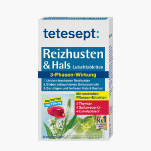 Tetesept Reizhusten & Hals Lutschtabletten 20 St Tetesept Reizhusten & Hals Lutschtabletten 20 St