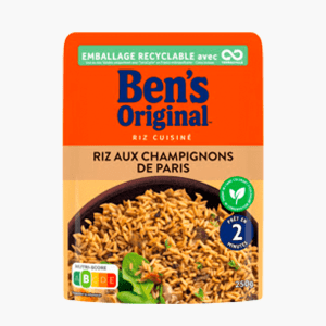 Ben's Original - Riz aux champignons de Paris Express (250g) Ben's Original - Riz aux champignons de Paris Express (250g)