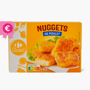 Carrefour - Nuggets de poulet (200g) Carrefour - Nuggets de poulet (200g)