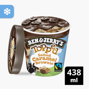 Ben & Jerry's Topped Salted Caramel Brownie 465ml Ben & Jerry's Topped Salted Caramel Brownie 465ml