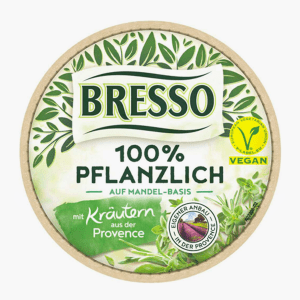Bresso 100% pflanzlich mit Kräutern der Provence 140g Bresso 100% pflanzlich mit Kräutern der Provence 140g