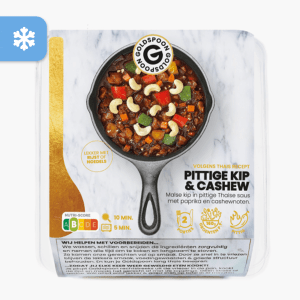 Goldspoon Thaise Kip Cashew - 2P Maaltijd kit Goldspoon Thaise Kip Cashew - 2P Maaltijd kit
