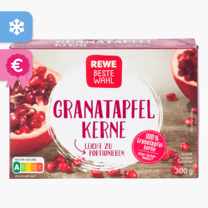 Rewe Beste Wahl Granatapfelkerne 300g Rewe Beste Wahl Granatapfelkerne 300g