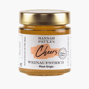 Hannah & Paula's Cheers Pinot Grigio 150g Hannah & Paula's Cheers Pinot Grigio 150g