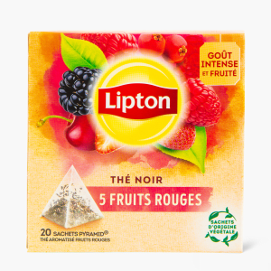 Infusion Fruits Rouges ELEPHANT : la boite de 20 sachets - 36g à