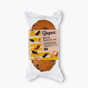 Veganz Muffins Chocolate Chip vegan 150g Veganz Muffins Chocolate Chip vegan 150g