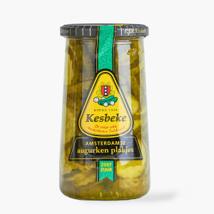 Kesbeke Augurken Plakjes Groen 720ml Kesbeke Augurken Plakjes Groen 720ml