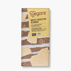 Veganz Bio Schokolade White Roasted Almond vegan 80g Veganz Bio Schokolade White Roasted Almond vegan 80g