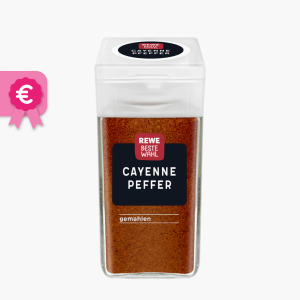 Rewe Beste Wahl Cayenne Pfeffer gemahlen 39g Rewe Beste Wahl Cayenne Pfeffer gemahlen 39g