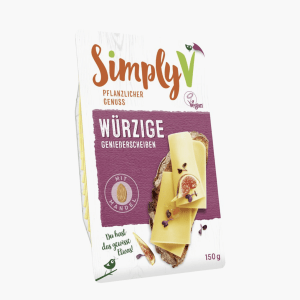 Simply V Genießerscheiben Würzig Vegan 150g Simply V Genießerscheiben Würzig Vegan 150g